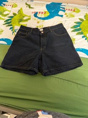 Calvin Klein Dark Navy Denim Shorts